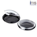 Round Plastic Eyeshadow Compact Case